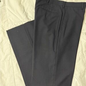 Classic Black Dress Pants - unhemmed